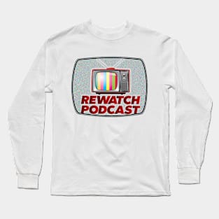 The Rewatch Podcast Logo Long Sleeve T-Shirt